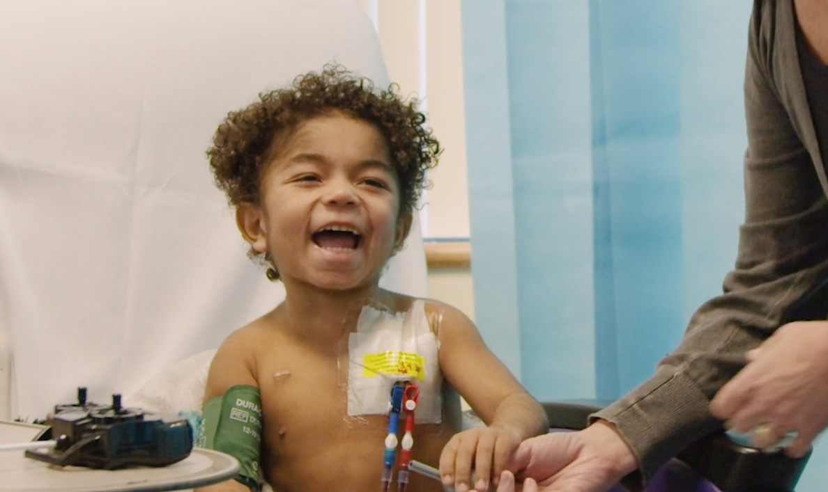 a smiling child video screenshot