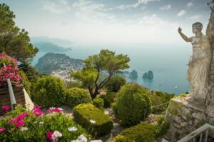 Amalfi Coast from a Garden
